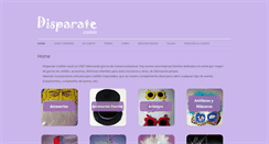 Desktop Screenshot of disparatecotillon.com